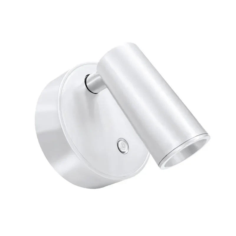 Magnetic LED Wall Light Rechargeable Touch Dimmable Cordless Bedside Lamp