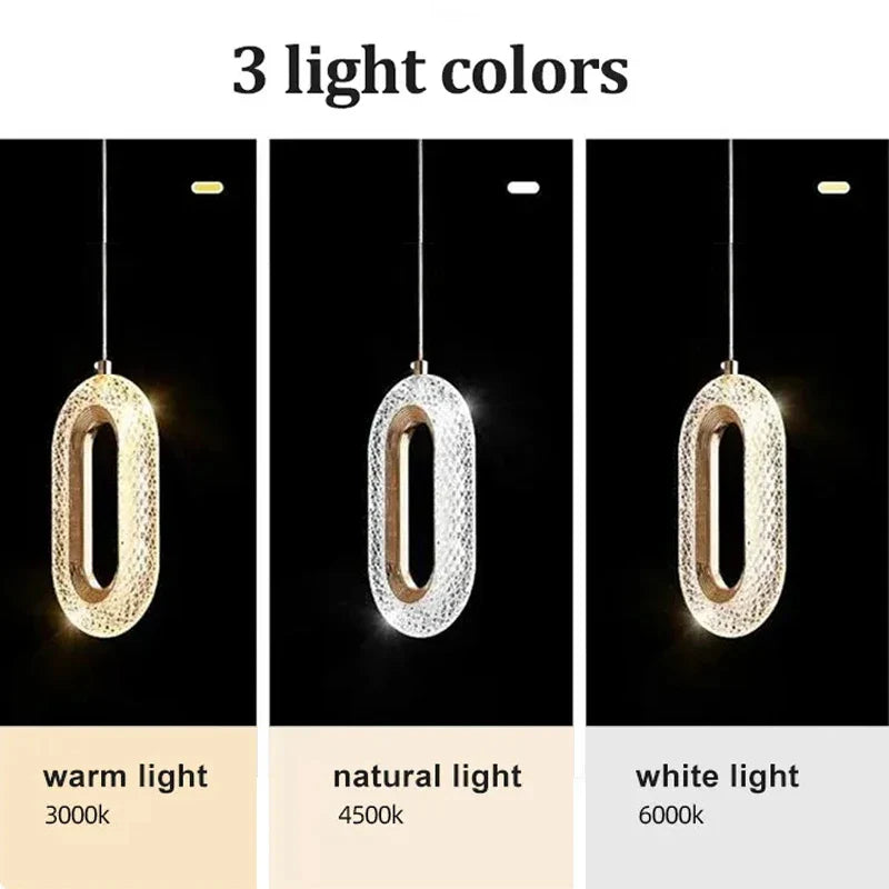 Modern Bedside Pendant Light – Long Line LED Wall Lamp for Bedroom & Living Room