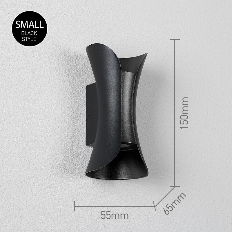 IP65 LED Outdoor Wall Light – 6W/10W Waterproof Aluminum Sconce for Porch Garden