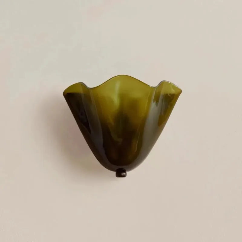 Nordic Glass Wall Lamp Minimalist Sconce for Hallway Stair Bedside Decor