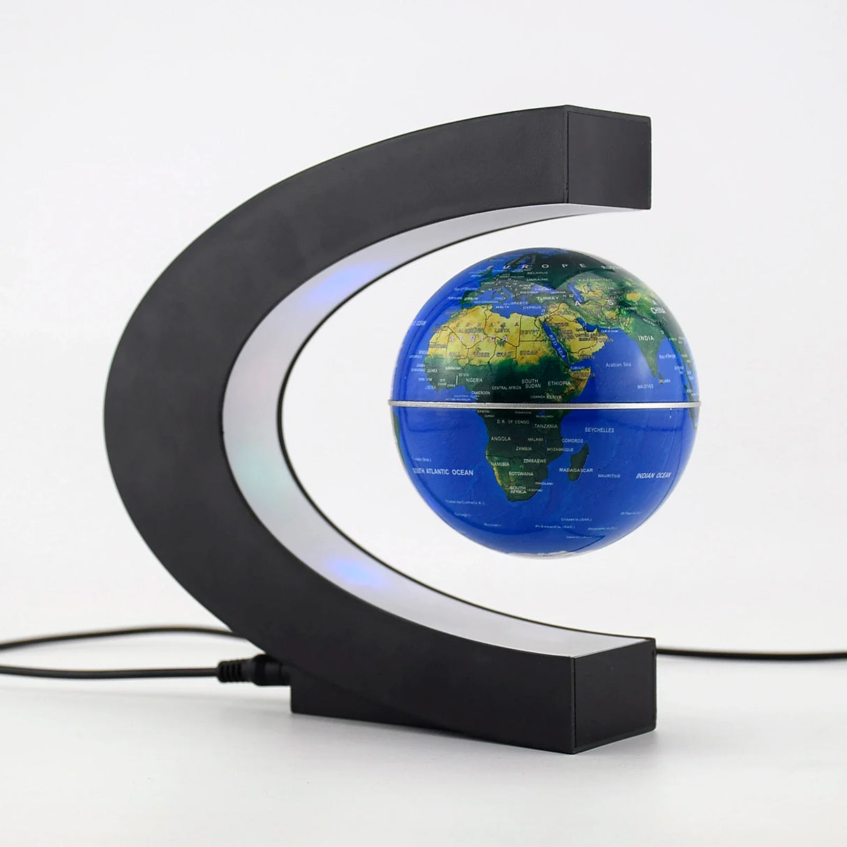 Magnetic Levitation Globe LED Floating World Map Lamp Antigravity Home Decor Gift