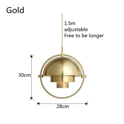 Modern Nordic Pendant Light E27 Hanging Lamp for Bedroom Dining Room Bedside