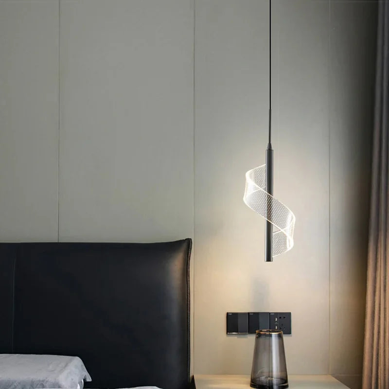 Modern LED Pendant Light Hanging Lamp for Living Room Bedroom Cafe Bar Aisle