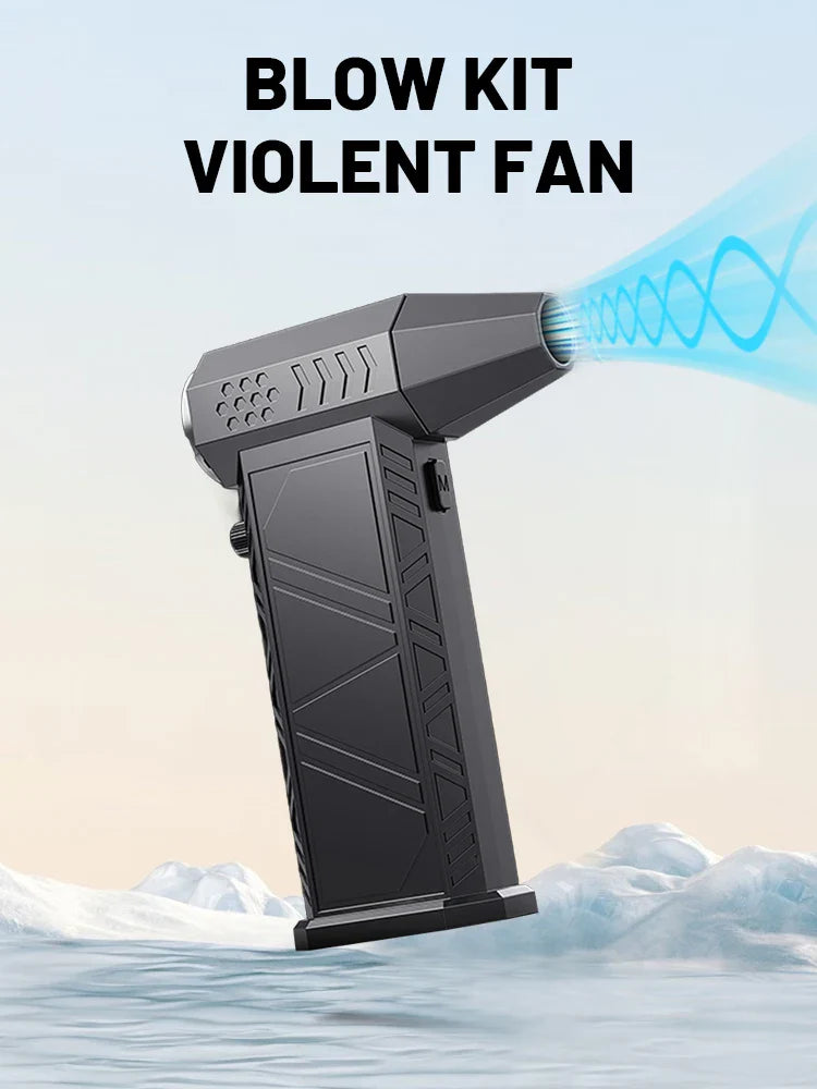 300000RPM X9 Turbo Air Duster – Powerful Brushless Jet Blower Vacuum for PC & Car