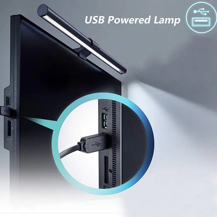 LED Monitor Light Bar Screen Hanging Lamp CCT Dimmable for Work Study Gaming