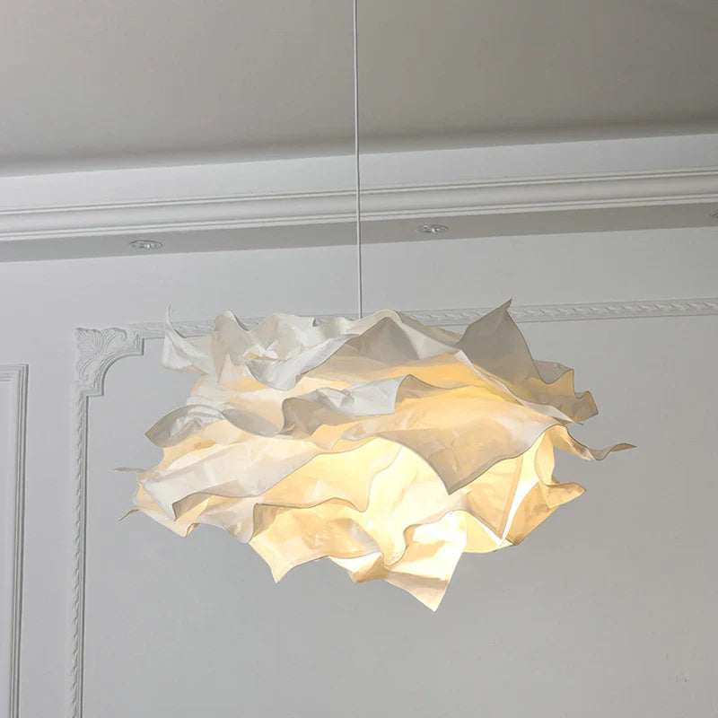 Handmade Paper Pendant Light E27 DIY Hanging Ceiling Lamp for Restaurant Shop XL