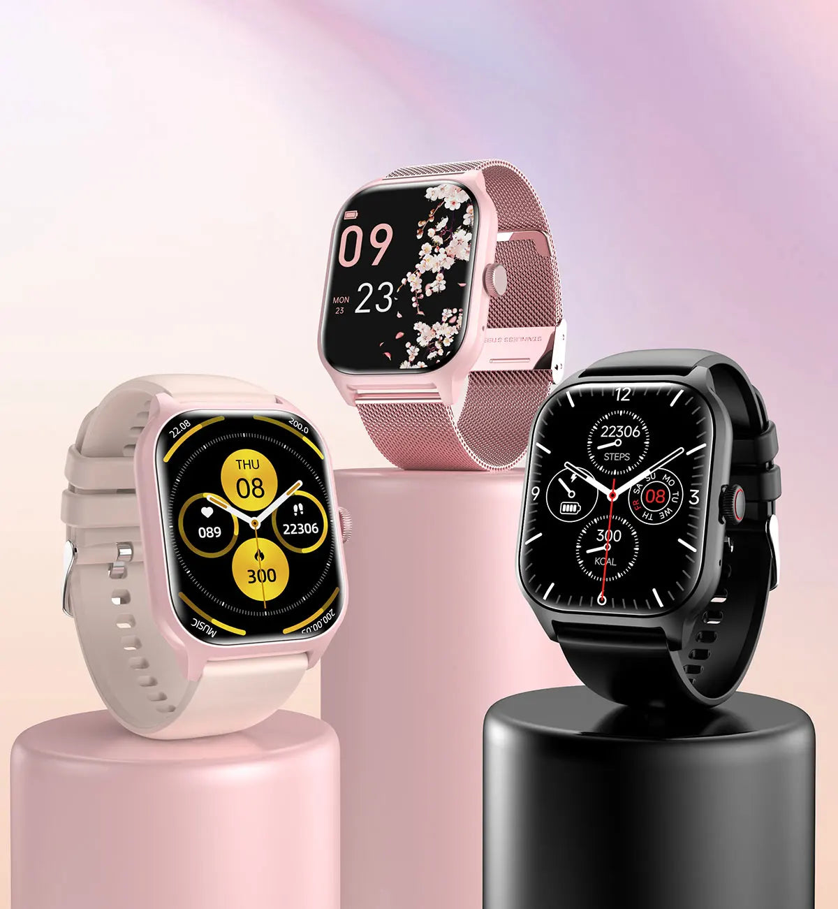 Smart Watch Bluetooth Call Touch Screen Fitness Tracker Sports Watch