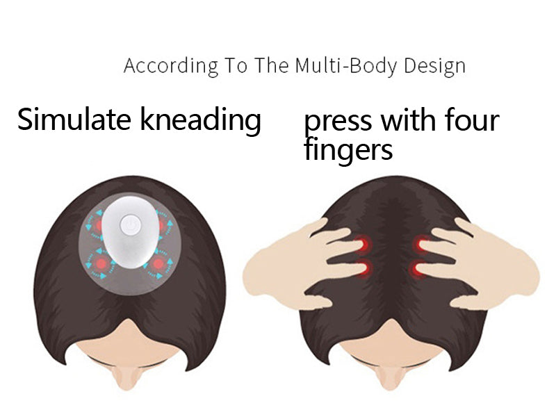 Deep Tissue Waterproof Scalp & Body Massager