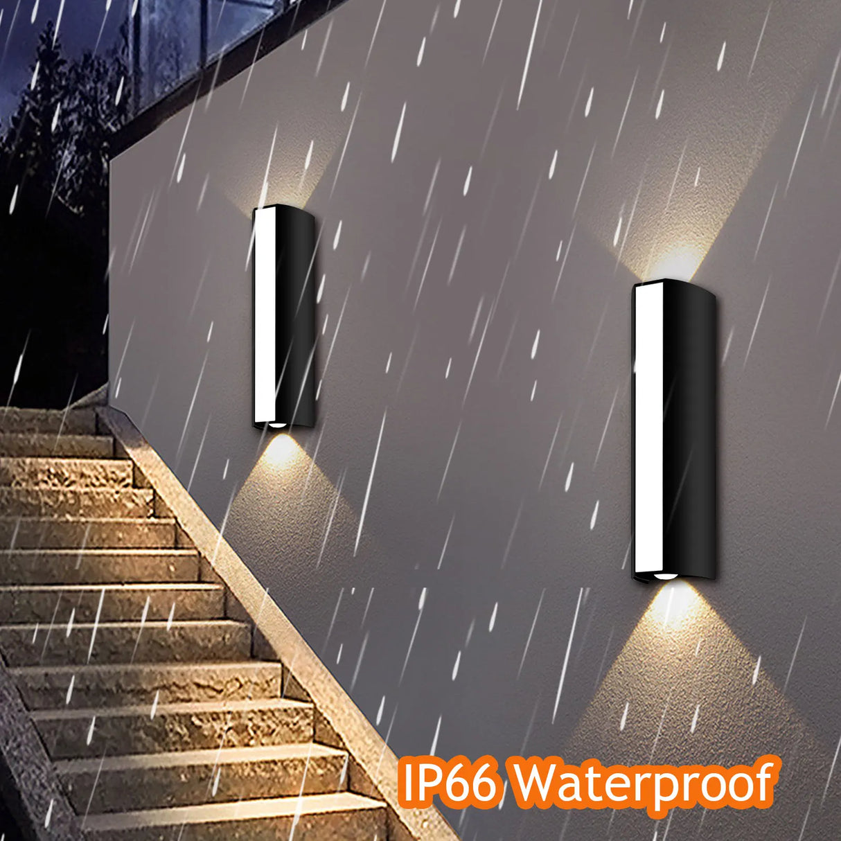 Outdoor LED Wall Light – 10W IP66 Waterproof Lamp for Home Exterior & Garden Decor