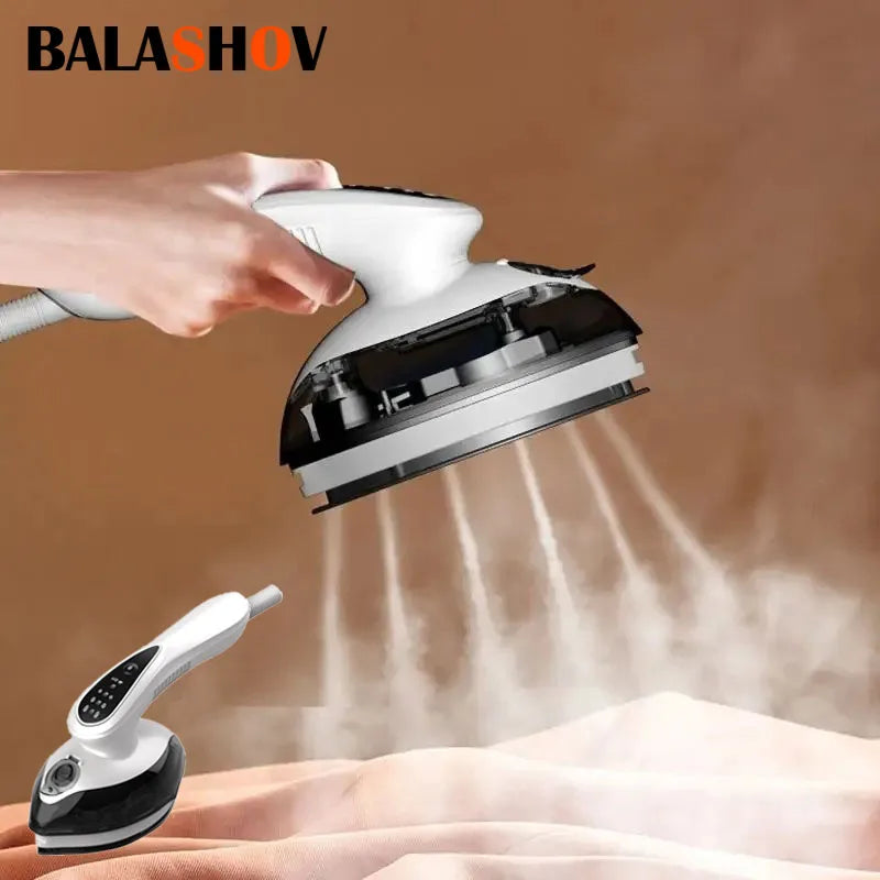 1100W Handheld Garment Steamer Portable Steam Iron Cleaner for Home Travel