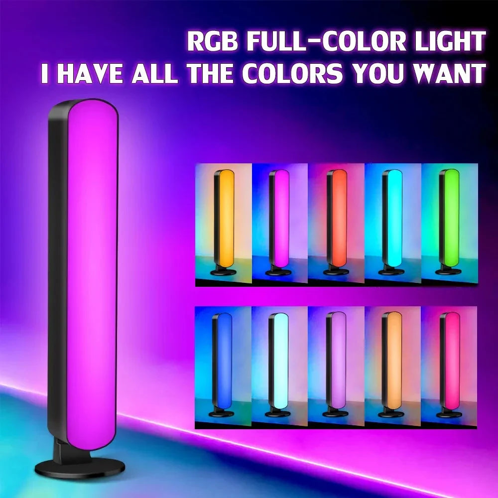 USB RGB LED TV Backlight Strip Color Changing Music Sync Ambient Light Lamp