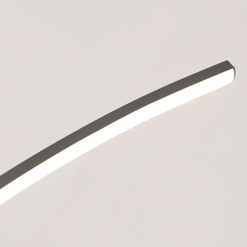 Modern LED Arc Pendant Light – Adjustable Dining Room Hanging Lamp for Kitchen
