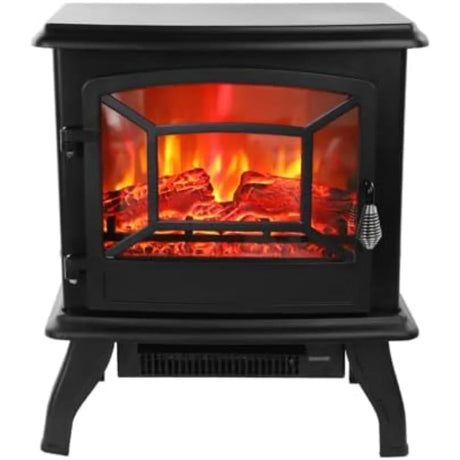 20-Inch-Electric-Fireplace-Stove-Heater-with-Realistic-Flame-&-Adjustable-Heat-Indoor-Fireplaces