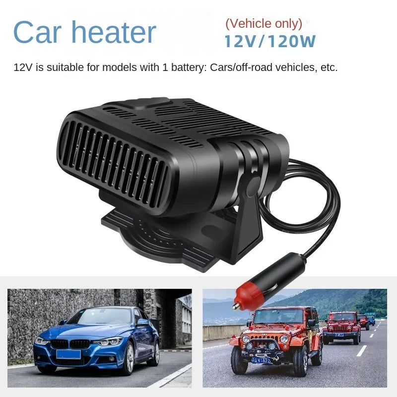 2025 Car Heater – Portable Windshield Defroster & Defogger 12V/24V Auto Dryer