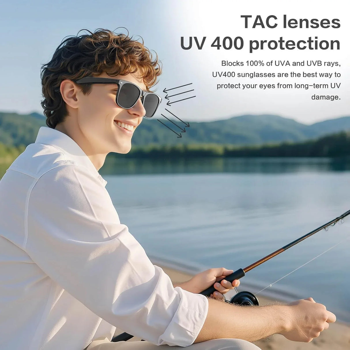 AI Camera Smart Glasses Color-Changing Translation Photo Video Recording Sunglasses