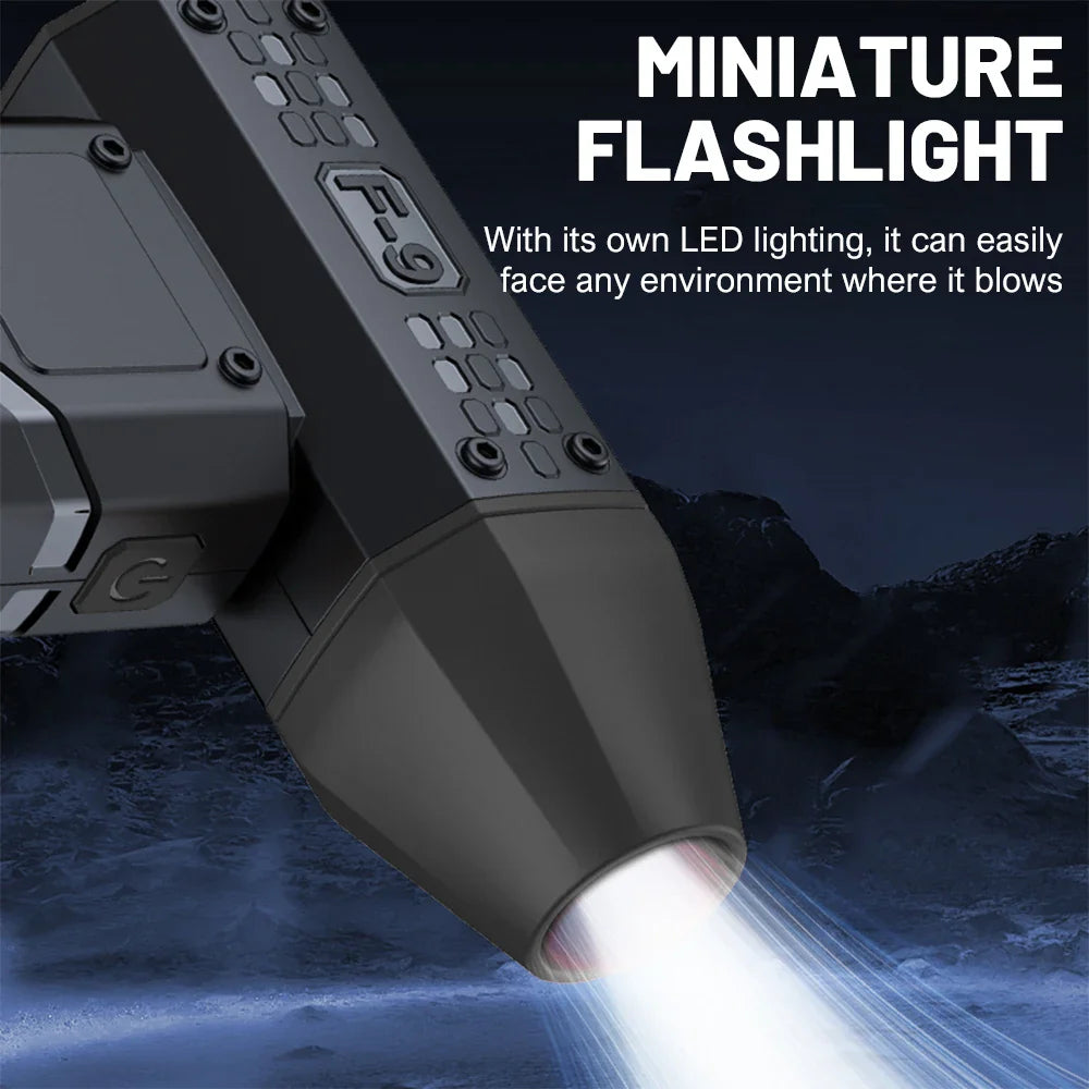 130000RPM Mini Air Blower Powerful Brushless USB Rechargeable Compressed Duster