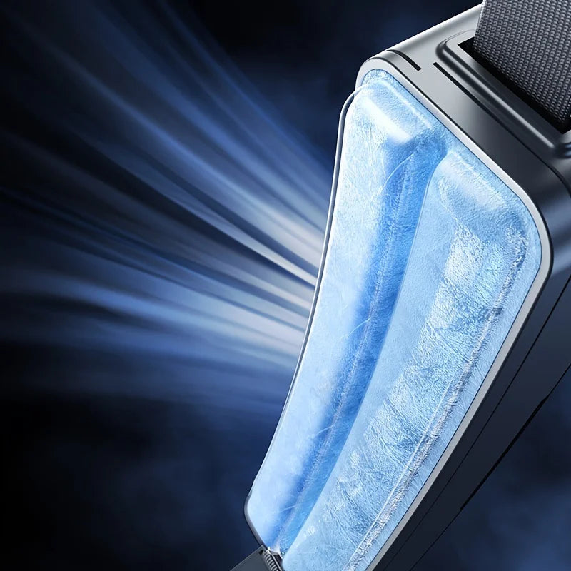 Portable Waist Clip Fan USB Rechargeable Hands Free Mini Fan