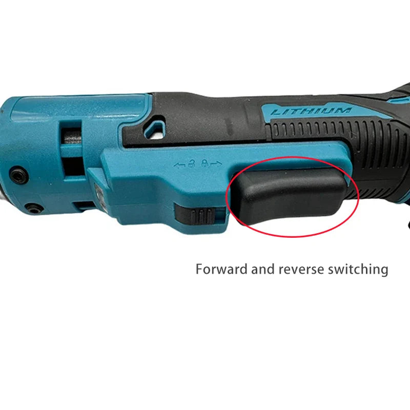 Cordless Electric Ratchet Wrench Rechargeable 21V Screwdriver Nut Tool