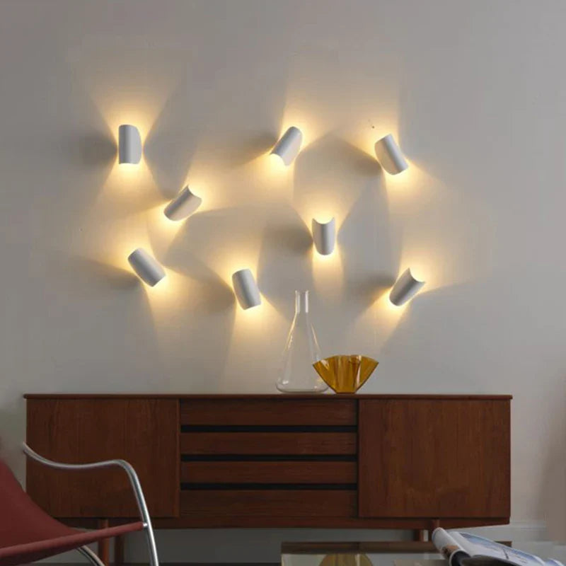 Modern LED Wall Light Minimalist Indoor Lamp for Bedroom Living Room Decor
