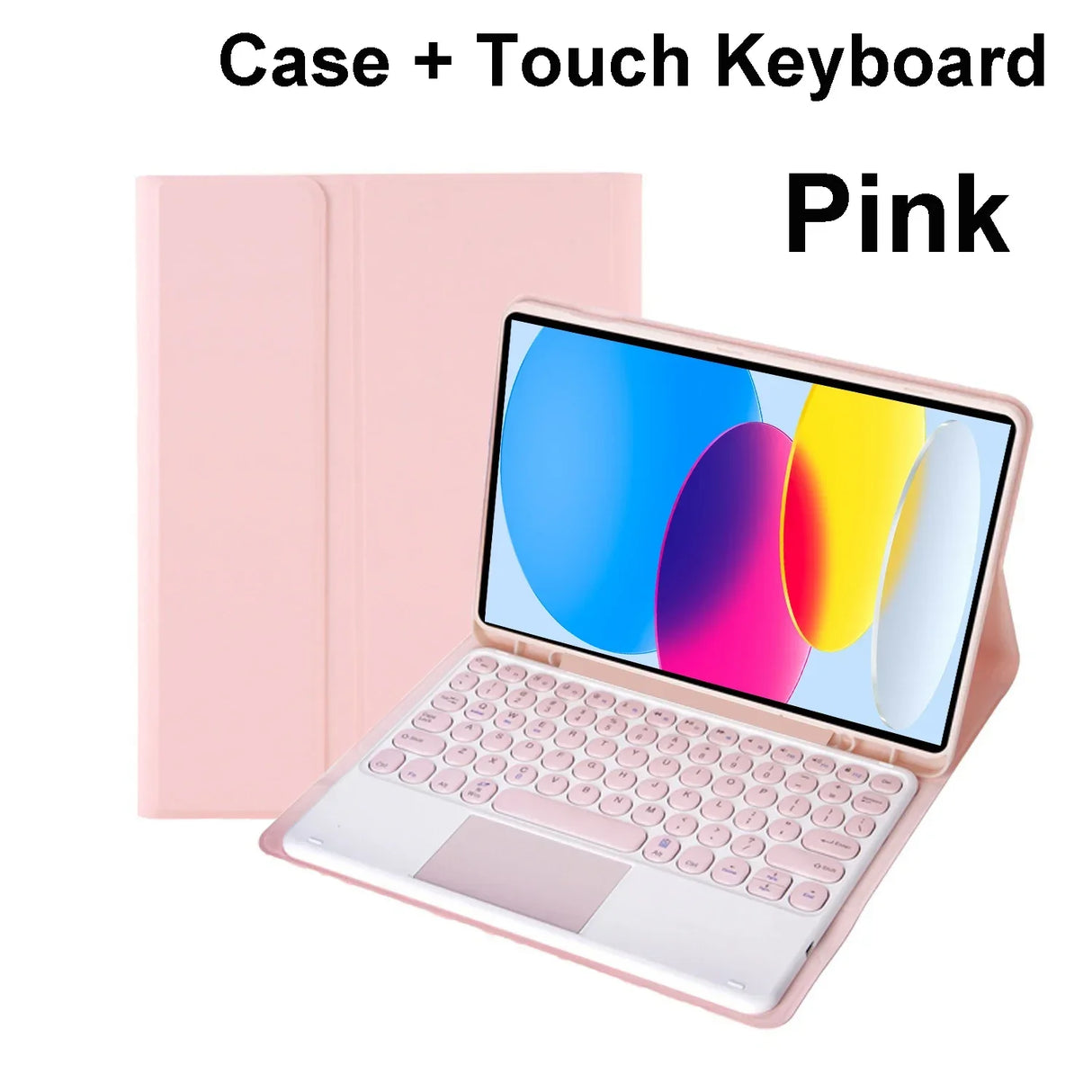 Bluetooth Keyboard Case for 11 Inch Tablet 2025 Touchpad Wireless Cover