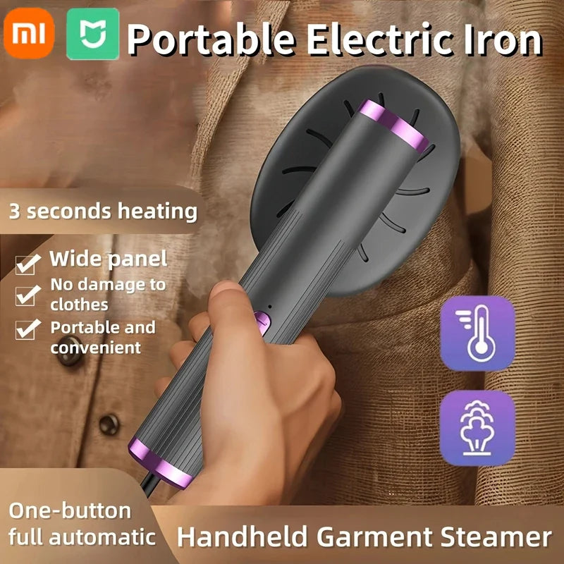 USB Portable Handheld Garment Steamer Fast Heat Mini Steam Iron for Travel