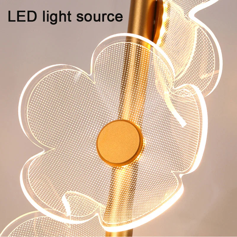 Nordic LED Pendant Light Ceiling Hanging Lamp Bedroom Bedside Kids Room Decor