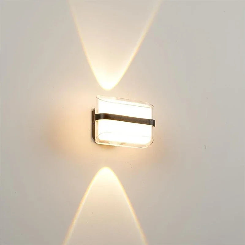 IP65 Waterproof Outdoor Wall Light Modern Round Lamp for Balcony Corridor