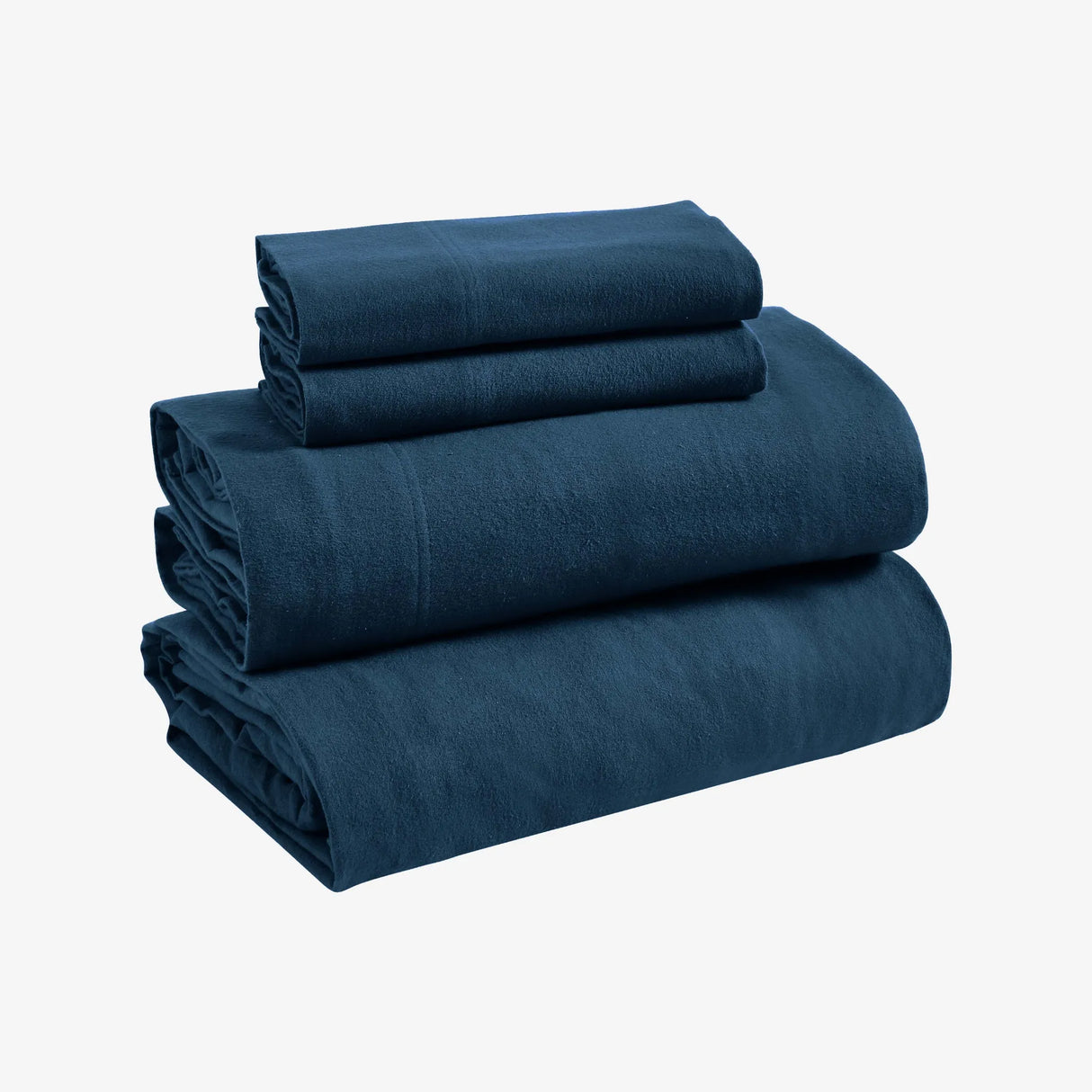 100% Cotton Flannel Solid Deep Pocket Bed Sheet Set - Sheet Set by Superior Brand