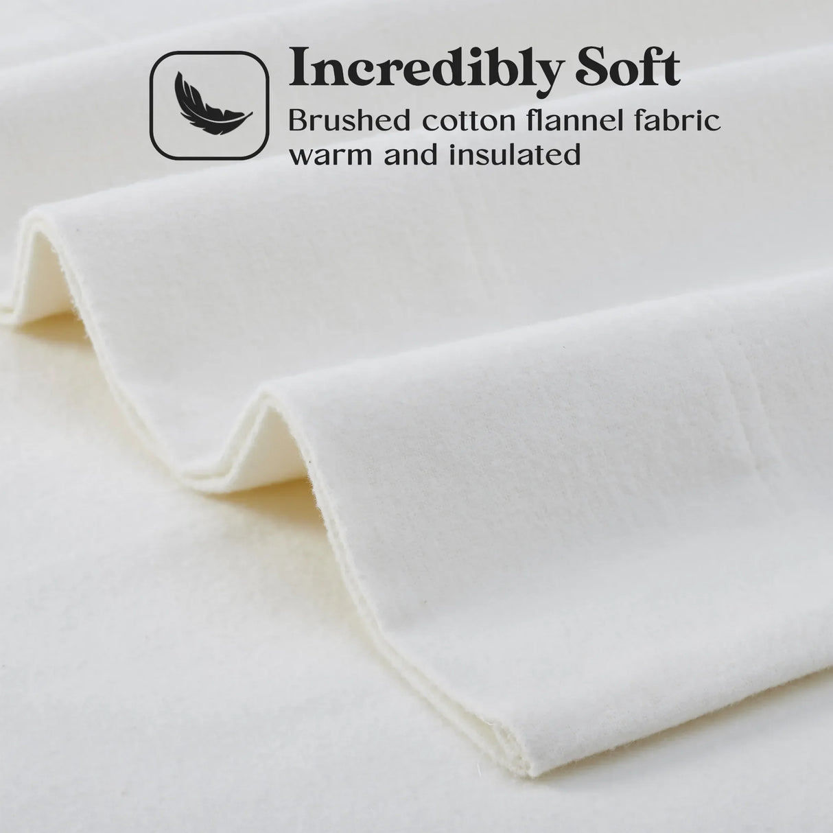 100% Cotton Flannel Solid Deep Pocket Bed Sheet Set - Sheet Set by Superior Brand