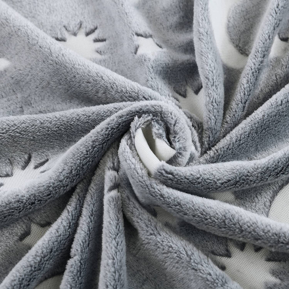 Faith, Hope, Love Home Décor Ultra Plush Cosmic Glow In The Dark Throw Blanket