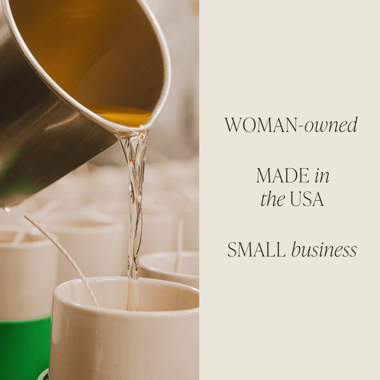 Farmer's Market Soy Candle - Green Matte Jar - 15 oz