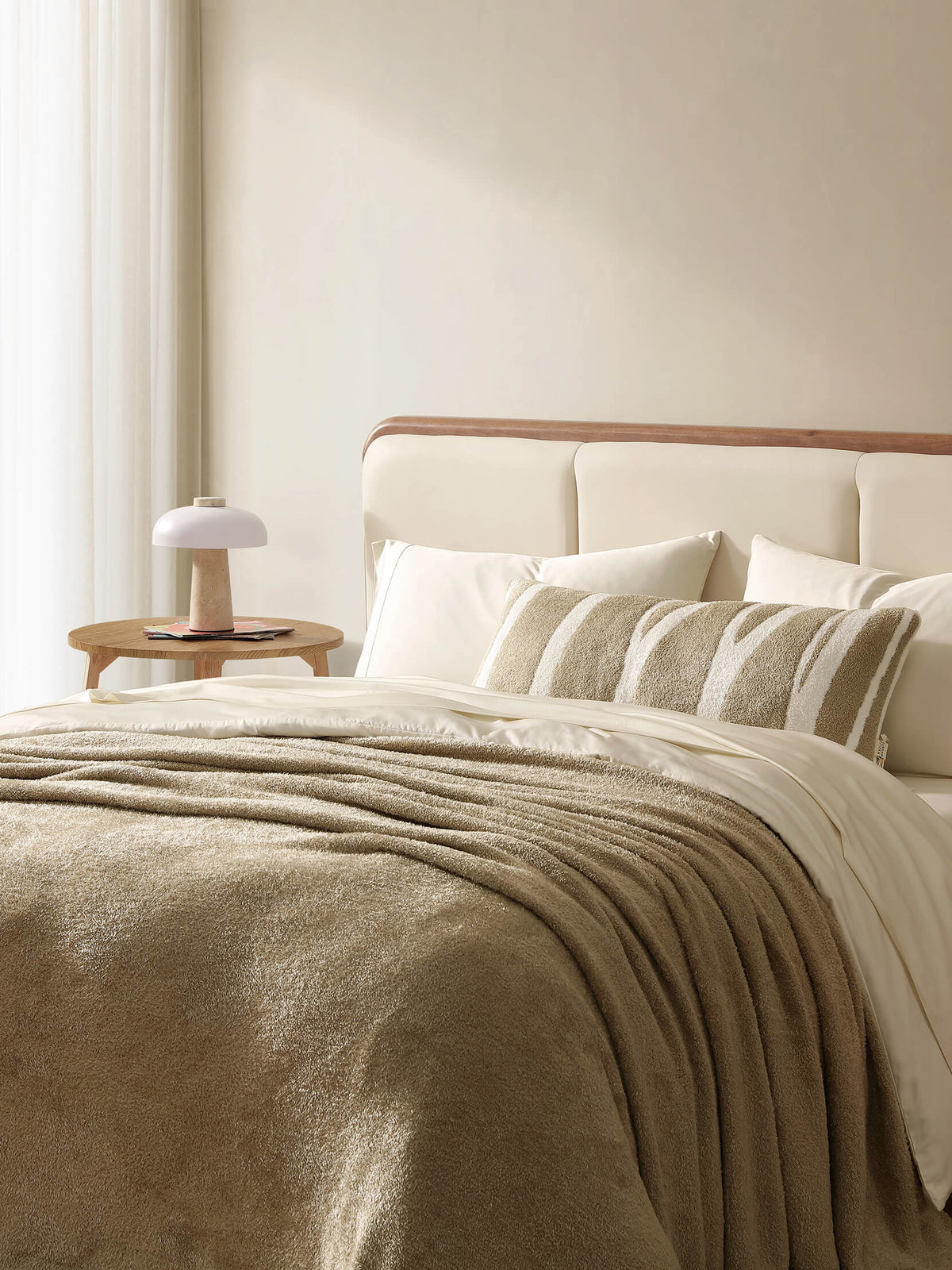 Cloud Silque Woodland Lumbar Pillow
