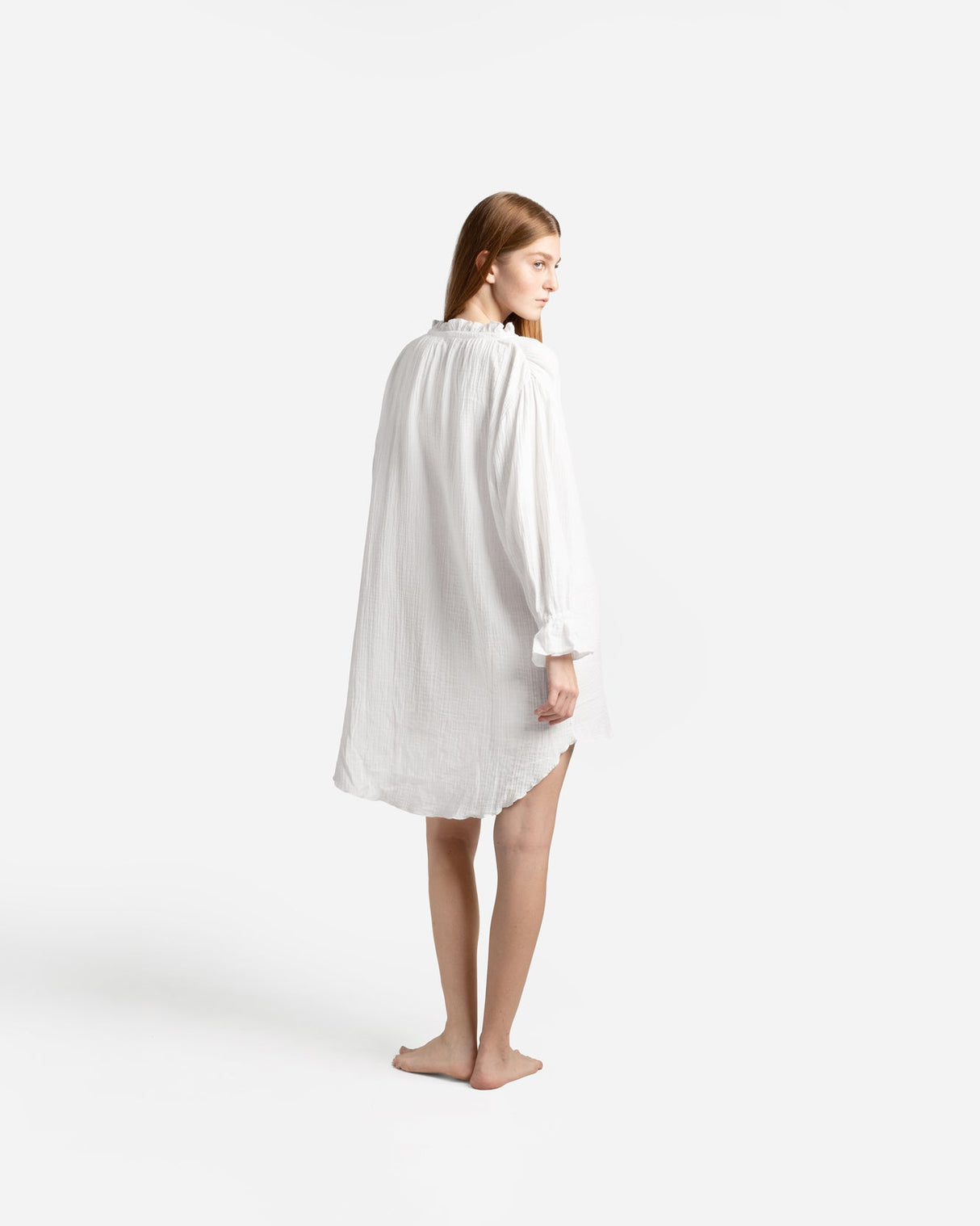 Cotton Breeze Long-Sleeved Chemise