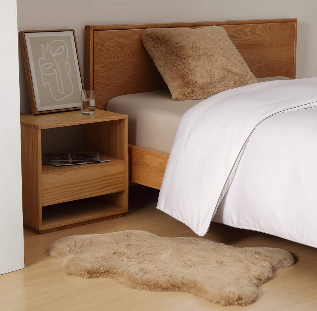 Faux Fur Small Rug