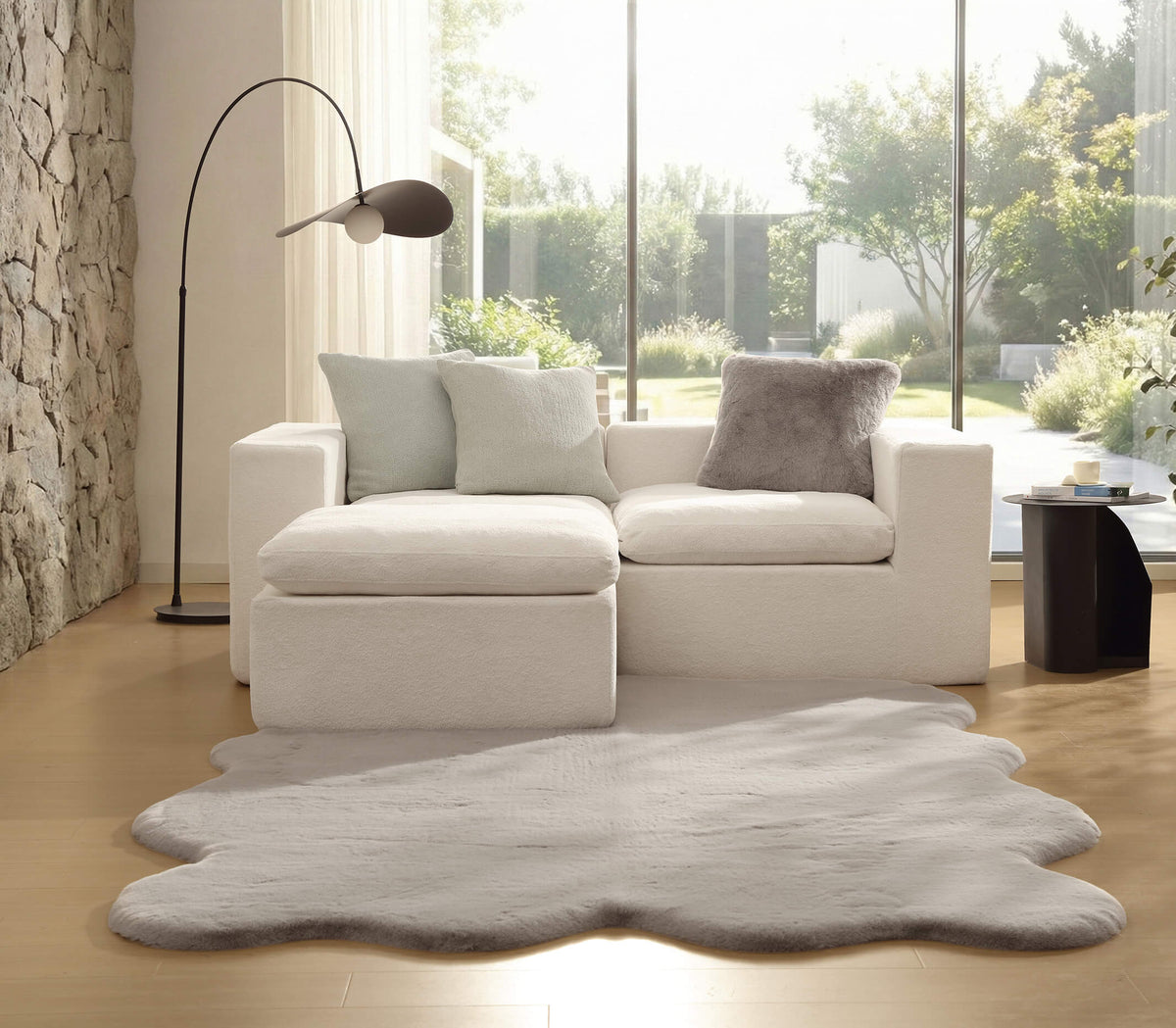 Faux Fur Large Rug