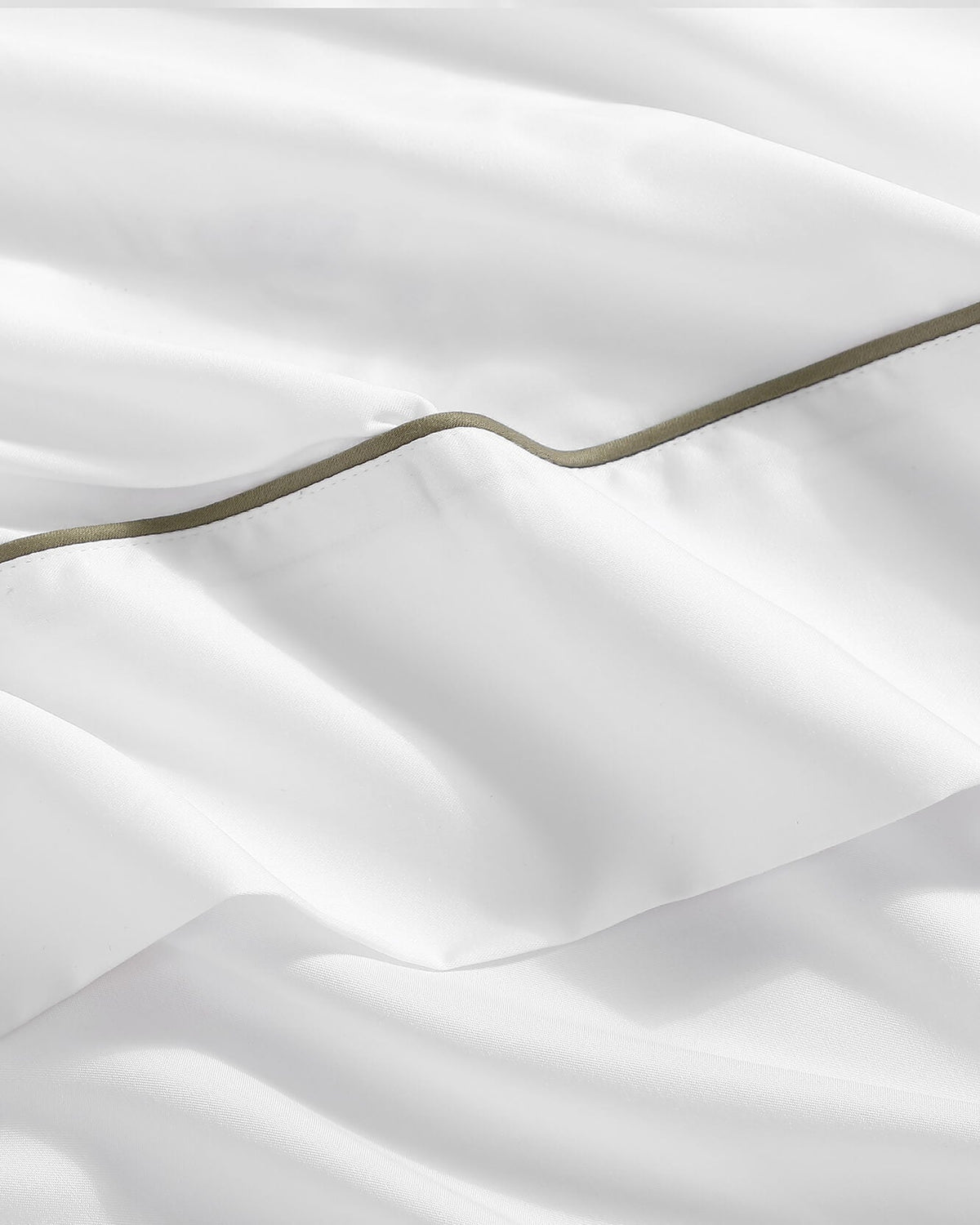 Bamboo Viscose Luxe Top Sheet with Piping