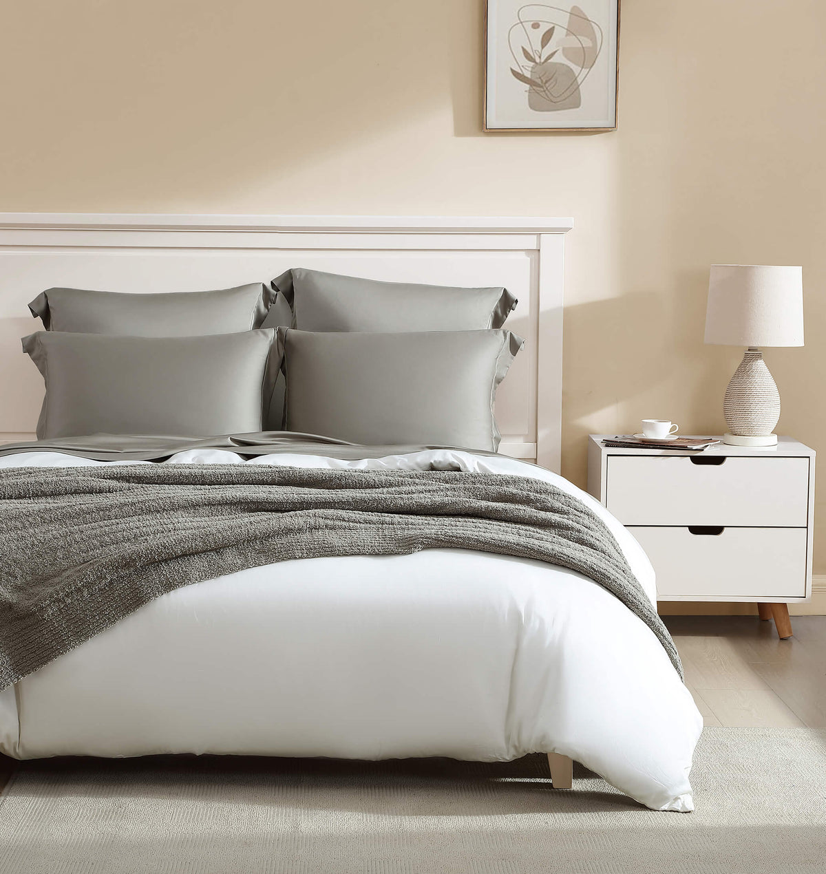 Premium Bamboo Viscose Sham Set
