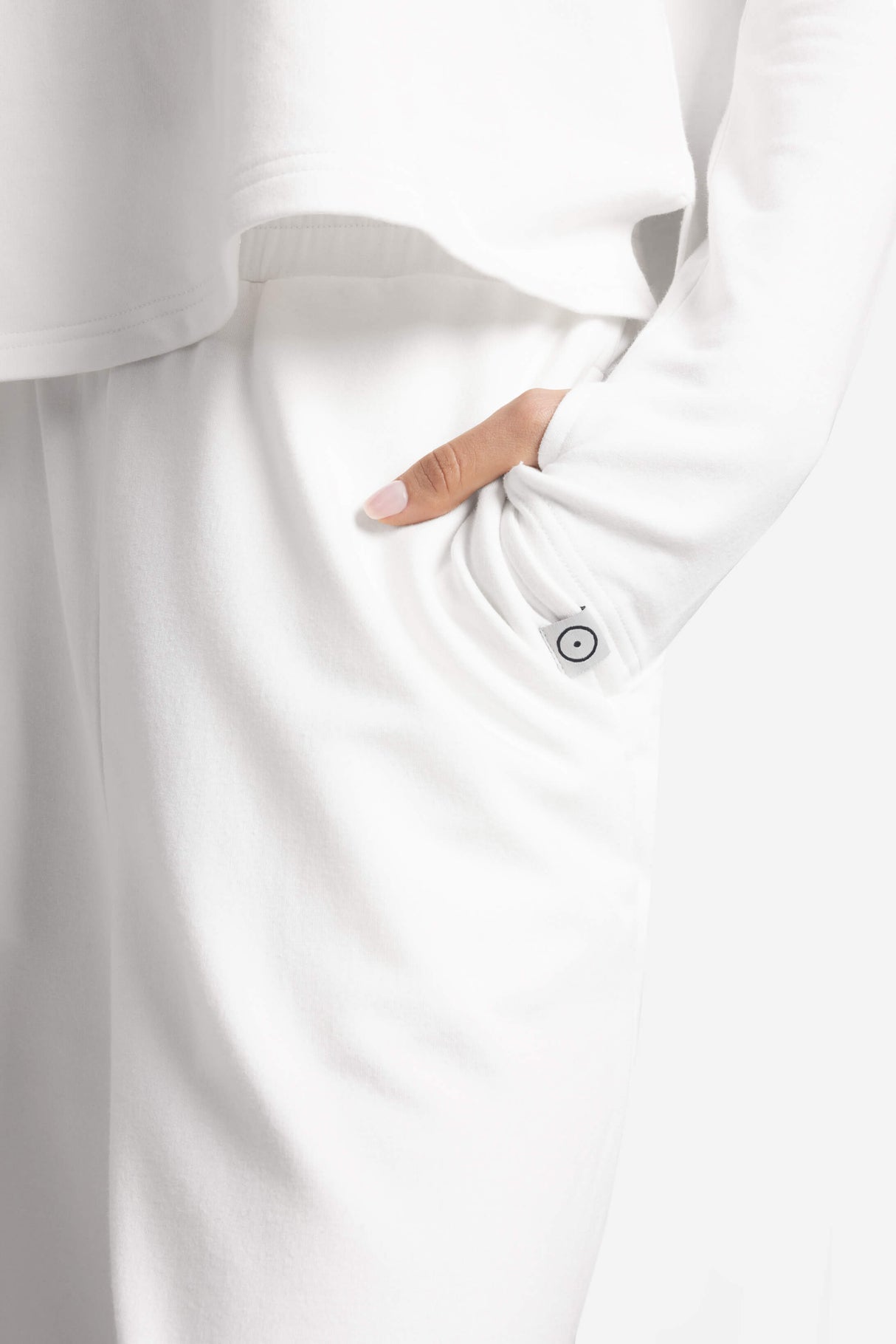 Organic French Terry Long-Sleeved Top