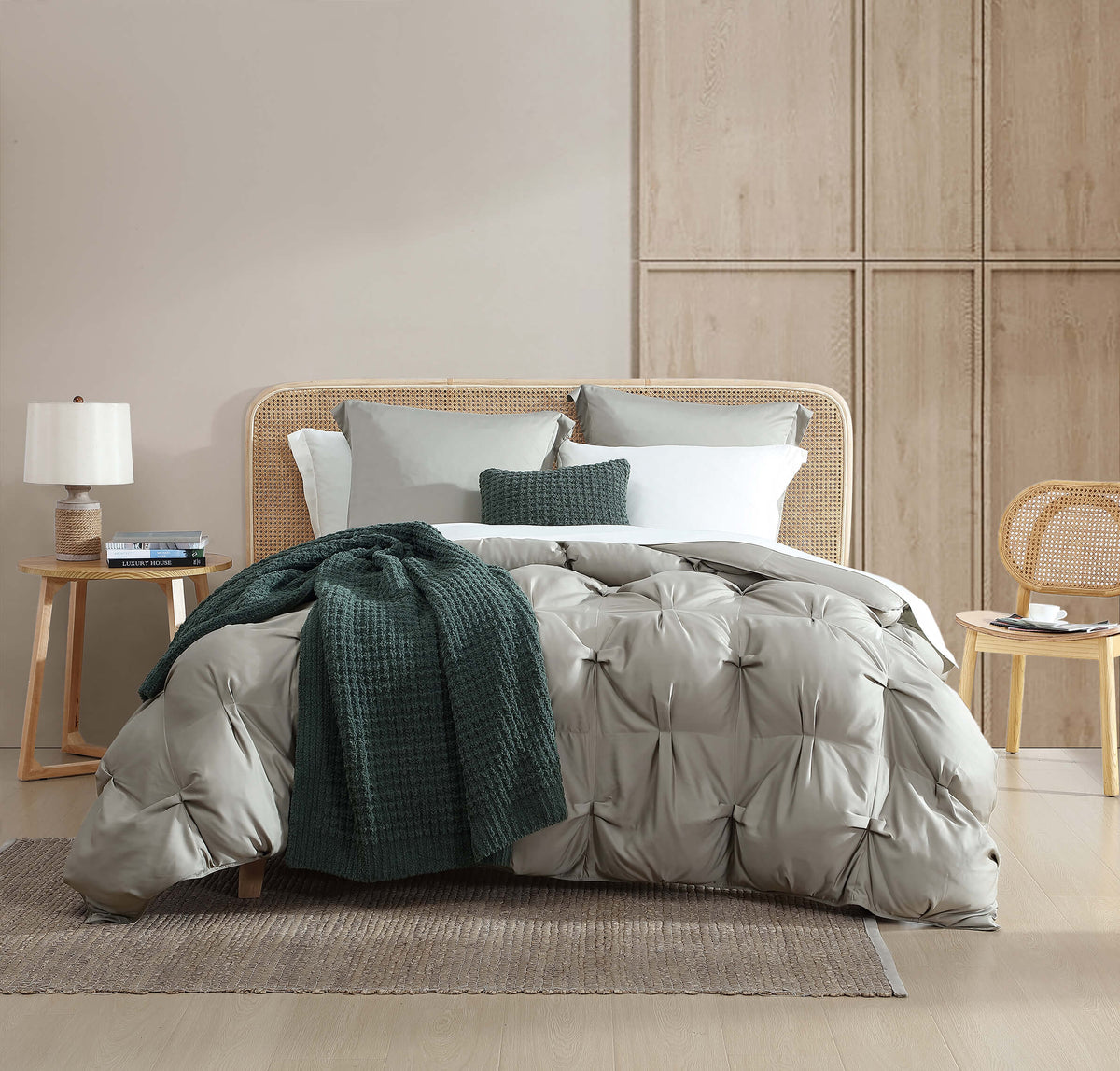 Premium Lumière Sham Set