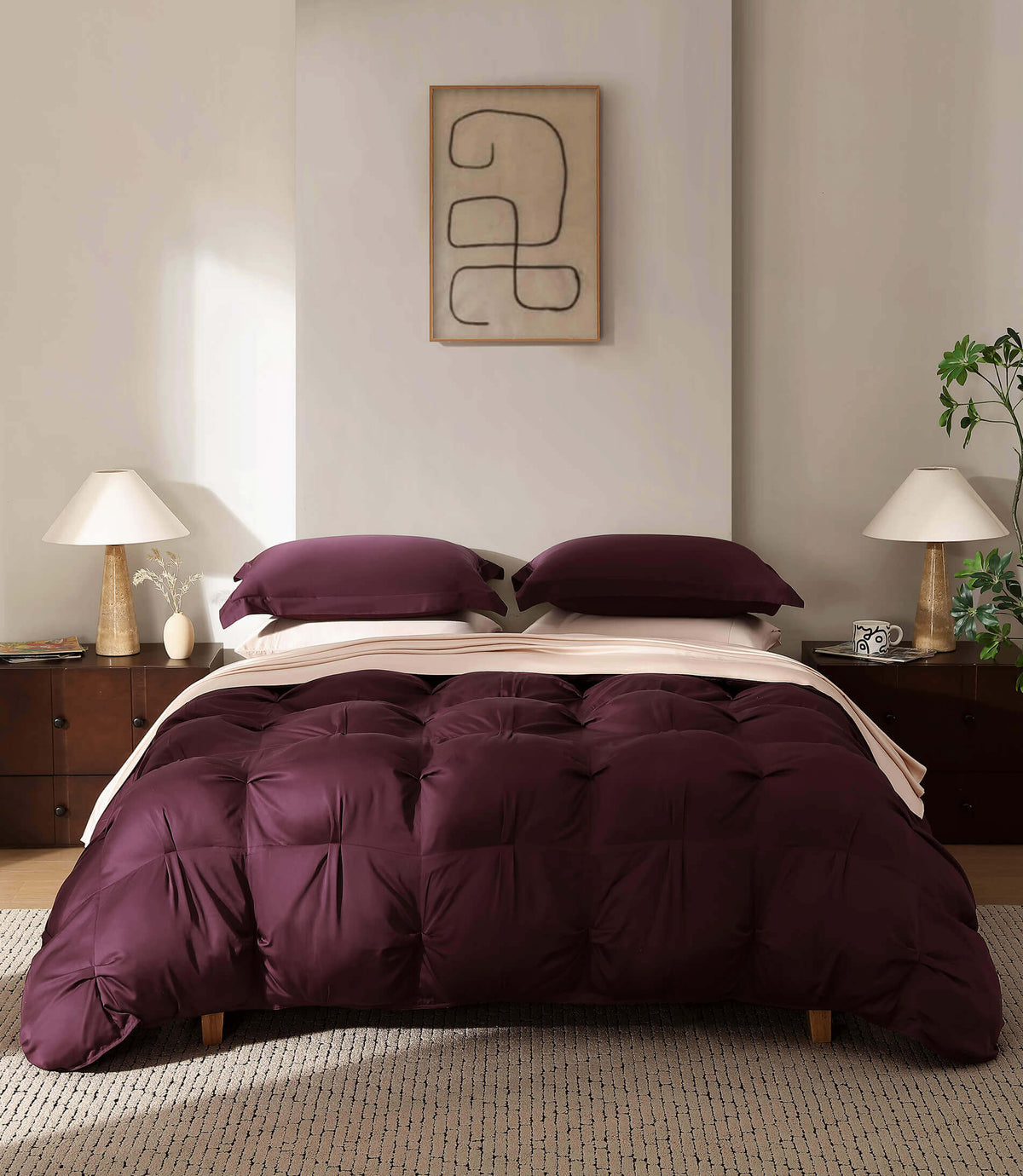 Premium Lumière Sham Set