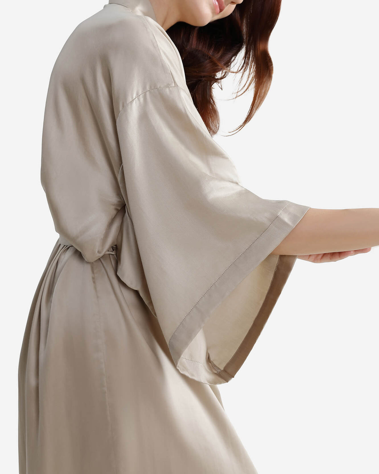 Silky Lyocell Kimono