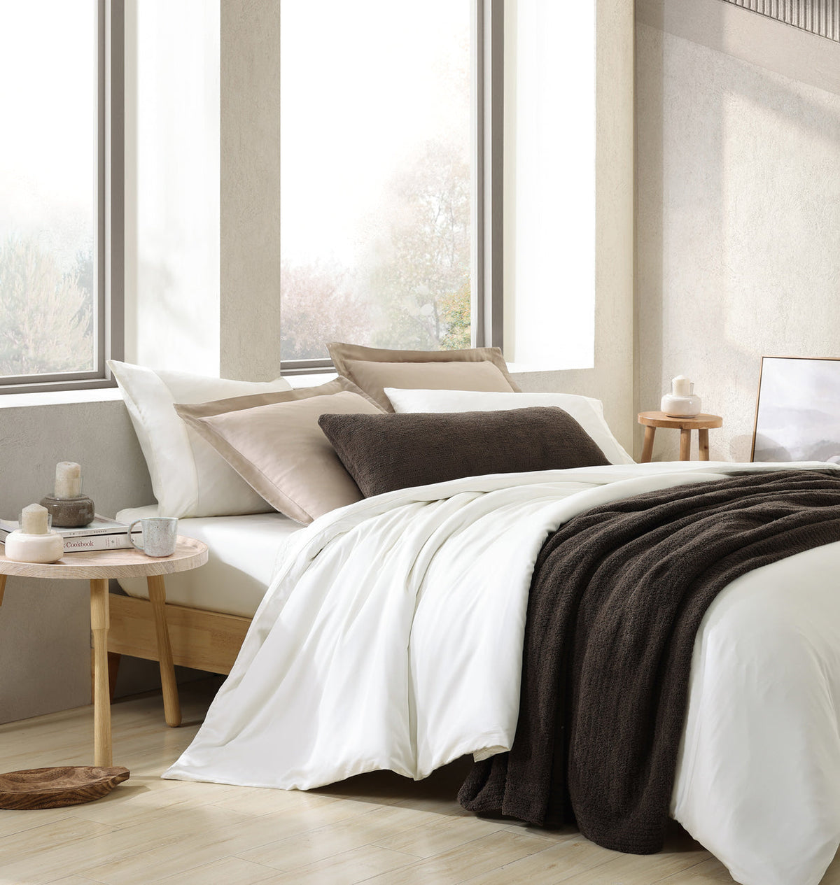 Premium Lumière Sham Set
