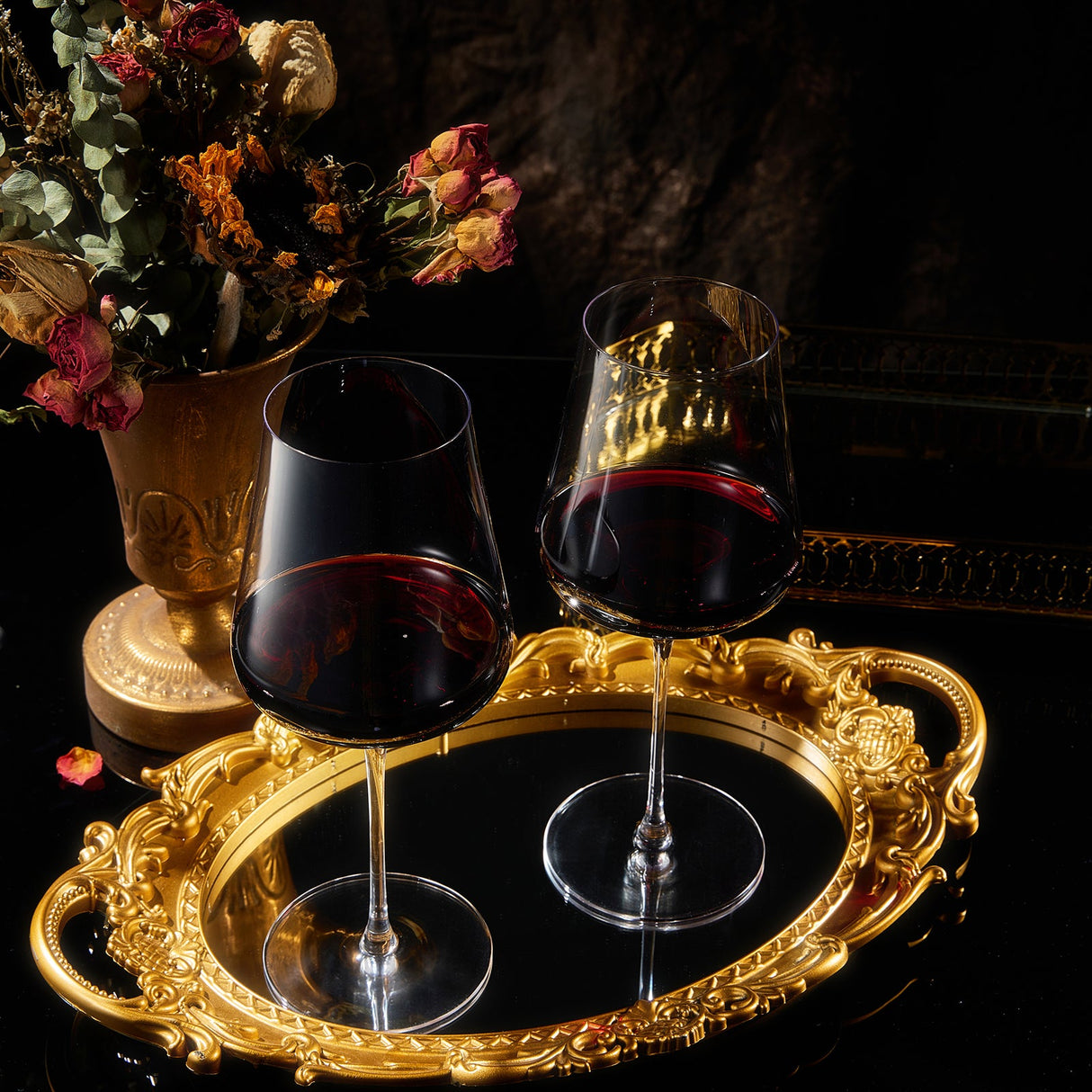 Classica Stemmed Wine Glassware, Set of 2