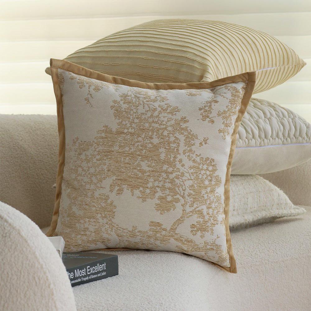 Tranquil Touches: Pack of 2 Throw Pillow covers size of 18"x18"