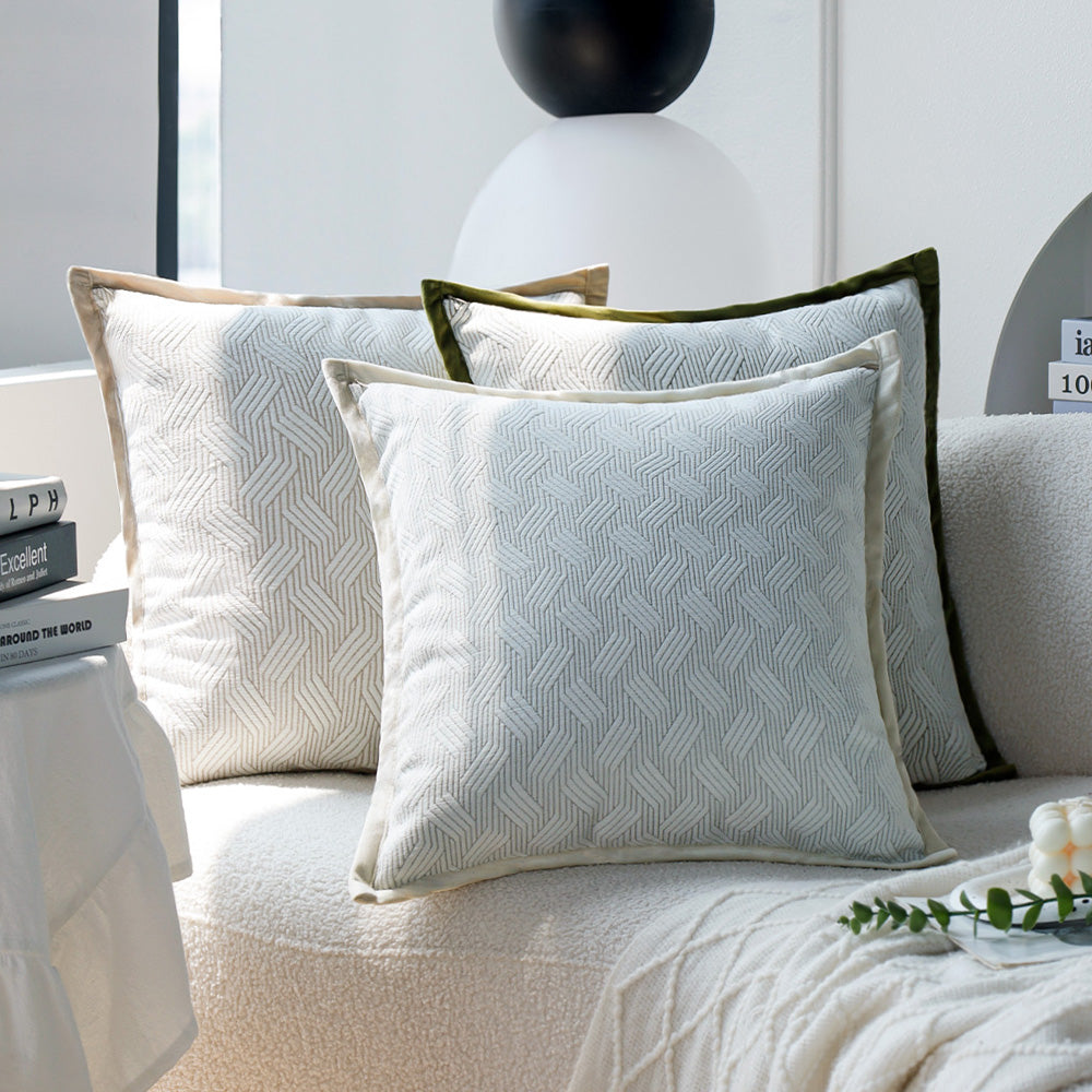 Tranquil Touches: Pack of 1 Throw Pillows with Inserts