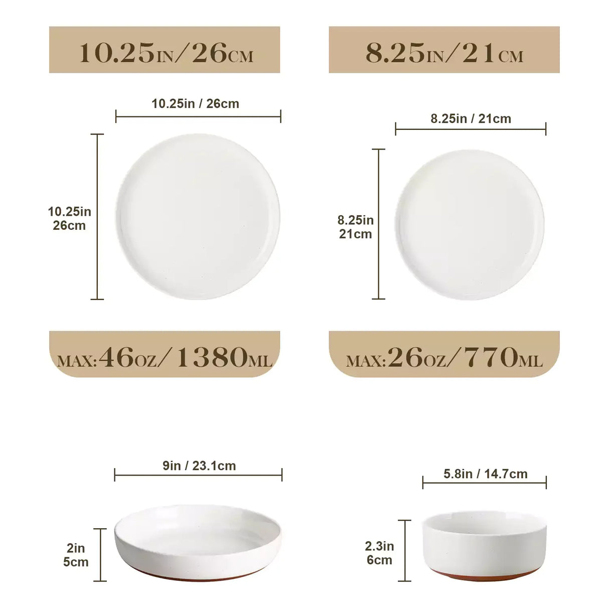 Tara 16 Piece Dinnerware Set