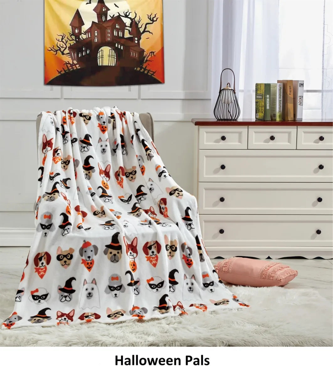 Halloween Blankets 50 X 60 Throw - Halloween Decor