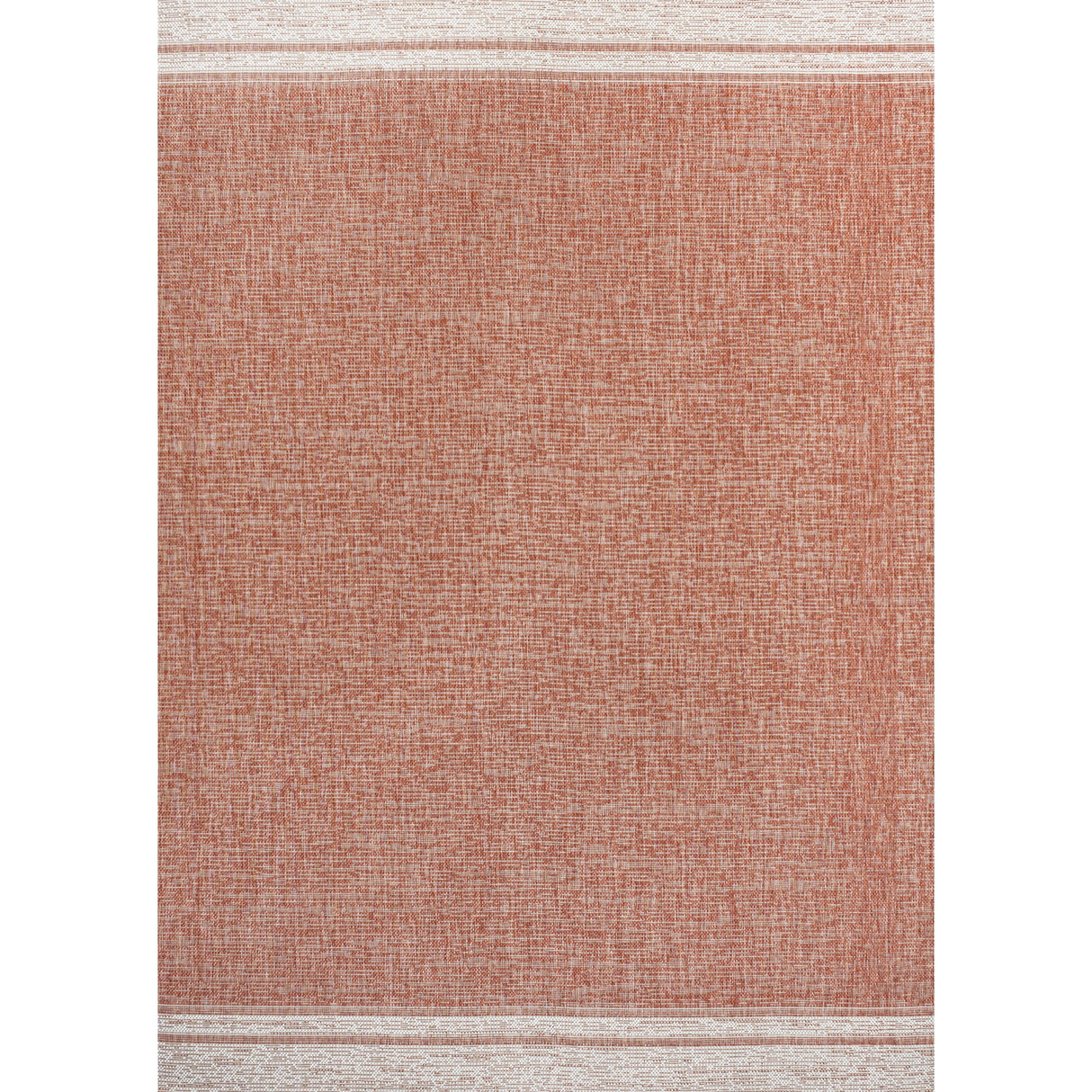 Alda Modern Minimalist Mingled Chic Solid Indoor/Outdoor Area Rug