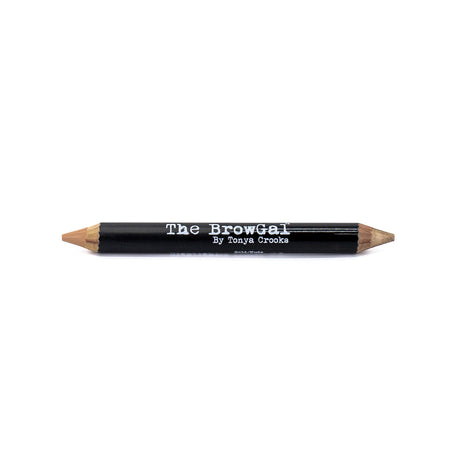 The-BrowGal-Highlighter-Pencil-02-GOLD/NUDE-0.2oz-Imperfect-Box-