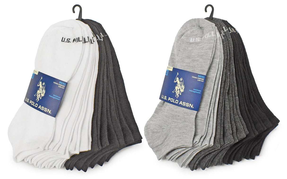 20-Pairs-U.S.-Polo-Assn-Low-Cut-Socks-